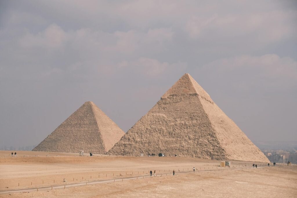 Pirámides de Giza en El Cairo, Egipto