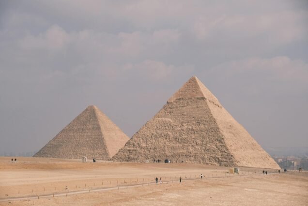 Pirámides de Giza en El Cairo, Egipto