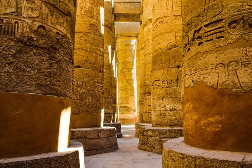 Complejo del templo de Karnak en Luxor, Egipto